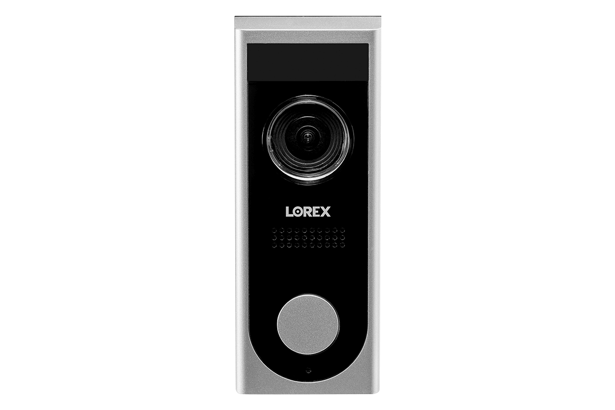 8-Channel NVR Fusion System with Four 4K (8MP) IP Cameras and a Wi-Fi Video Doorbell