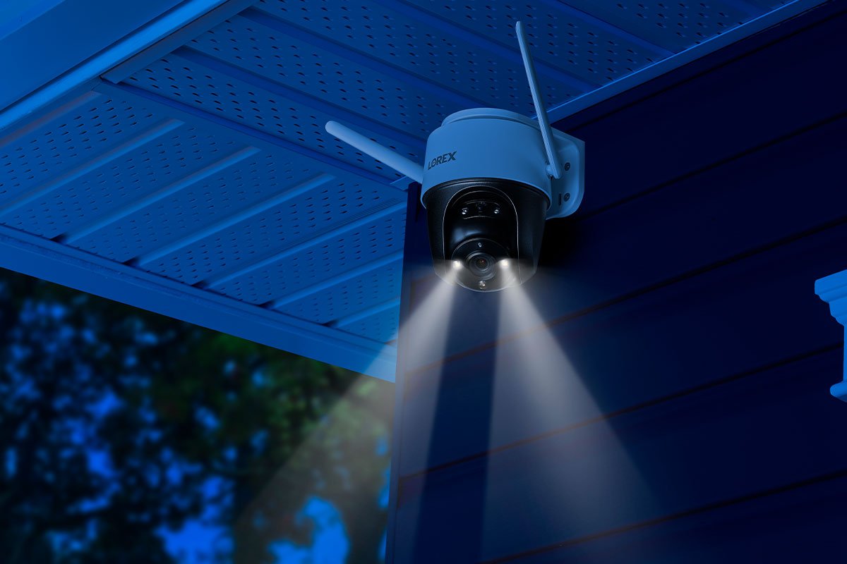 2K Pan-Tilt Outdoor Wi-Fi Security Camera (64GB)