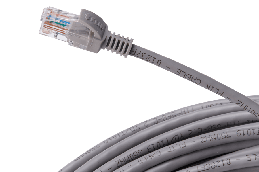 100ft CAT5e Extension Cables,Fire Resistant and In-Wall Rated, CMR type (Riser) (4-pack)