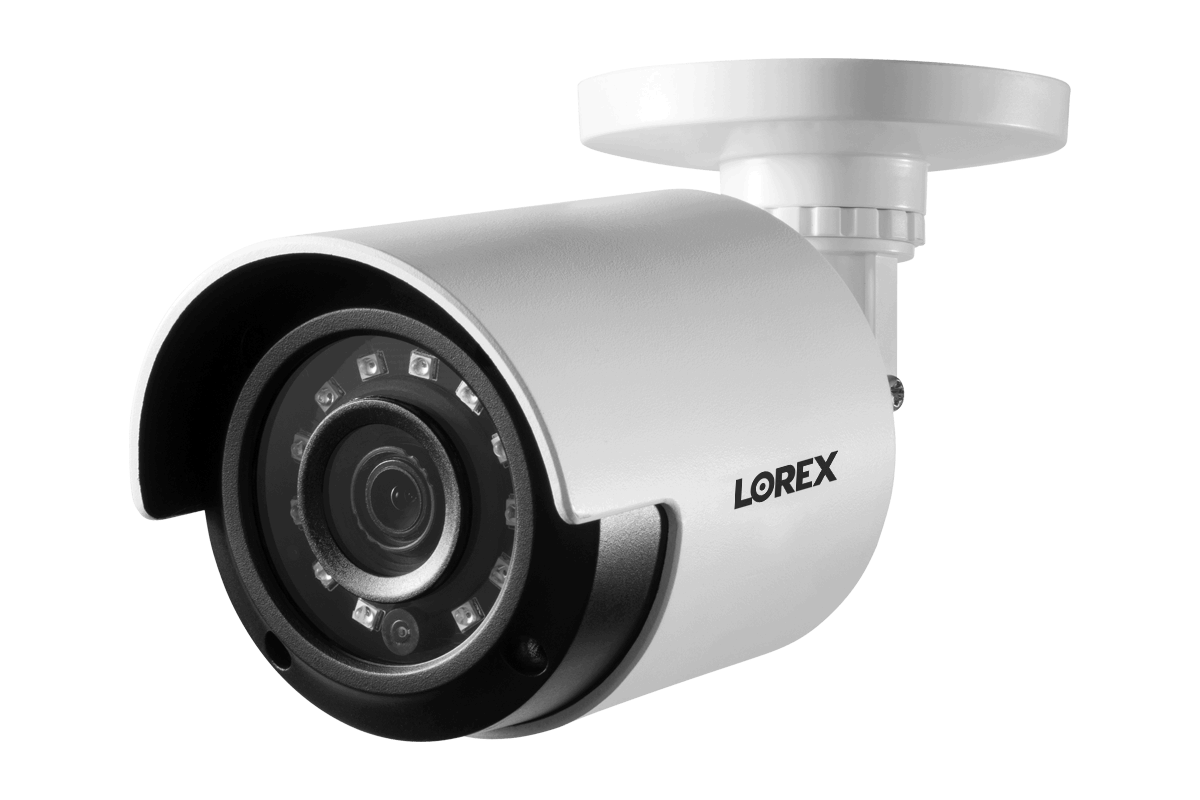 1080p HD 8-Channel Security System with 1080p HD Weatherproof Bullet Security Camera, Advanced Motion Detection and Smart Home Voice Control