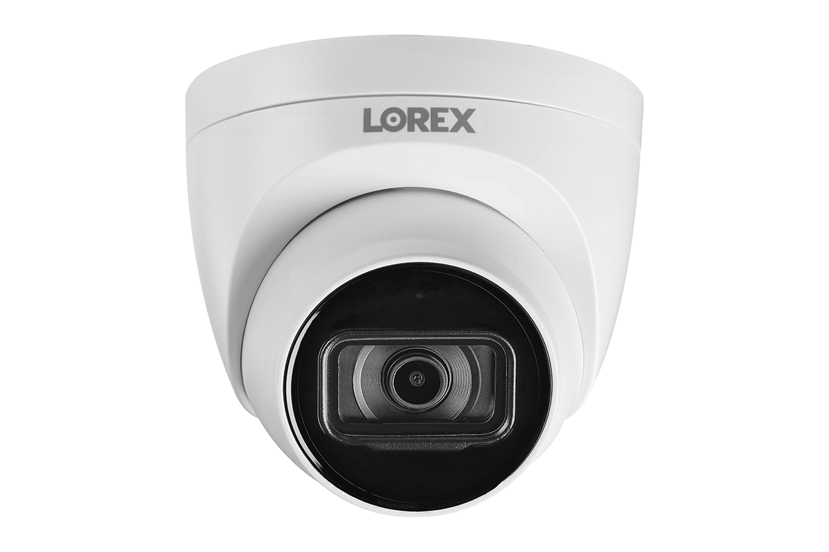 32-Channel NVR System with 4K (8MP) IP Dome Cameras with Listen-In Audio