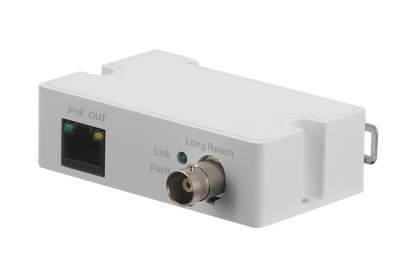 Coaxial to Ethernet Converter for PoE Cameras
