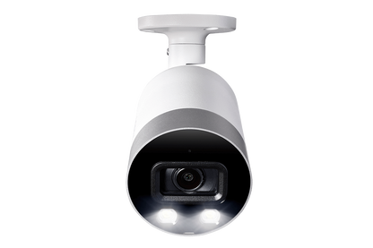 4K Ultra HD 8-Channel Fusion Series NVR System with 4 Smart Deterrence 4K (8MP) IP Cameras, 150FT Night Vision and 2TB Hard Drive