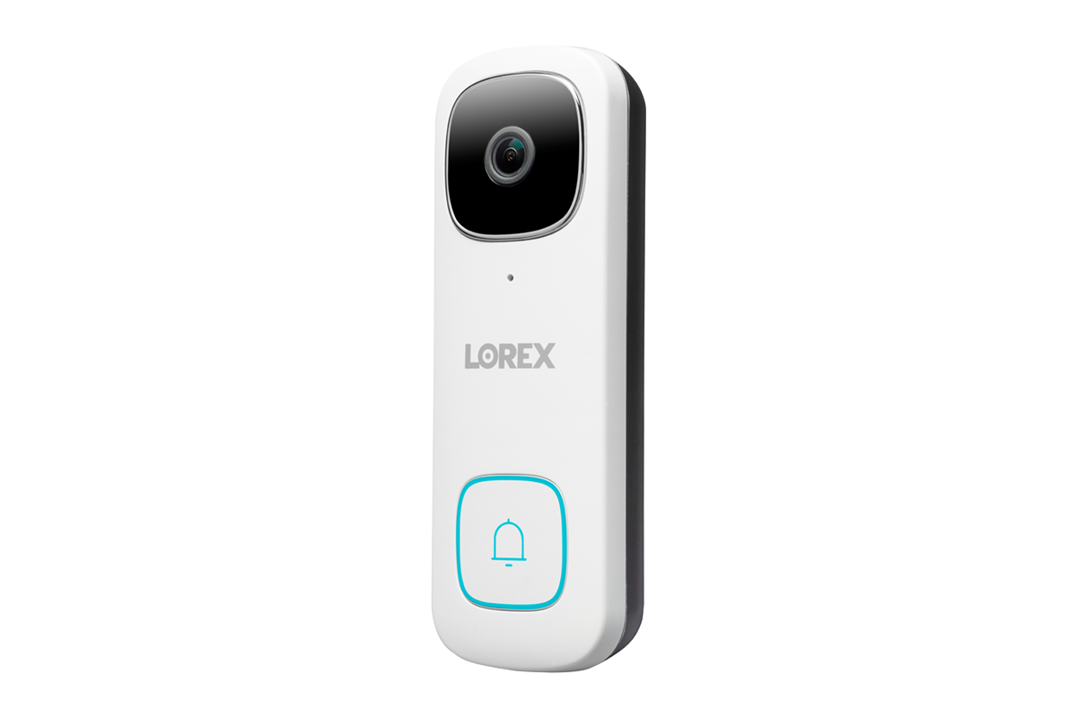 Lorex 2K Wi-Fi Video Doorbell (Wired, 32GB)