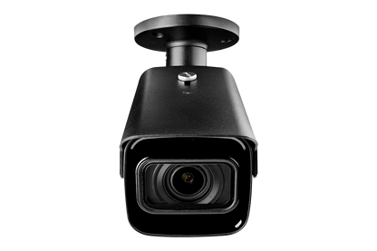 Lorex 4K (32 Camera Capable) 6TB Wired NVR System with Nocturnal 3 Smart IP Bullet Cameras Featuring Motorized Varifocal Lens and 30FPS Recording