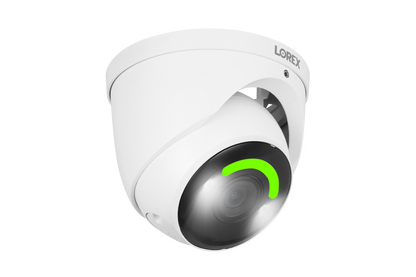 Lorex H16 4K IP Wired Dome Security Camera with Smart Security Lighting and Smart Motion Detection
