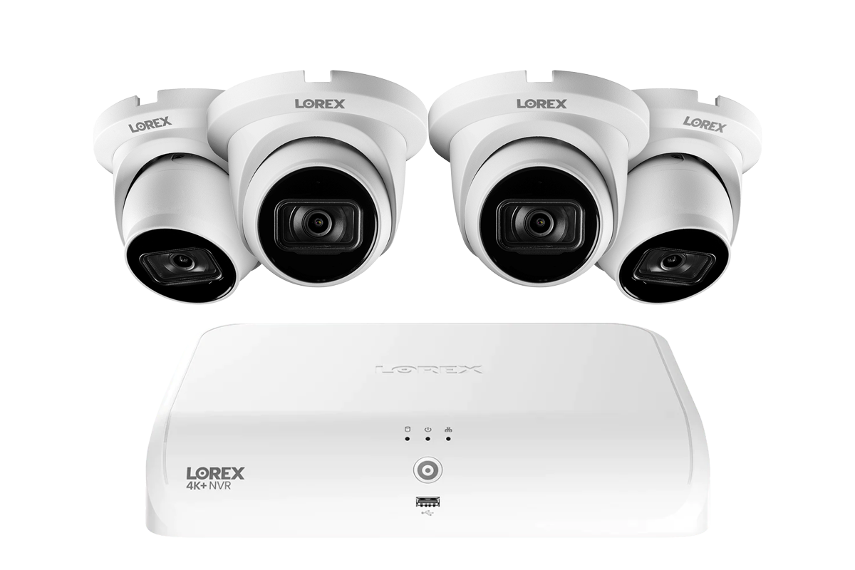 Lorex Fusion Series 4K+ 16 Channel (8 Wired + 8 Fusion Wi-Fi) 2TB Wired System with A14 Wired 4K IP Dome Cameras