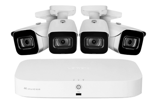 4K 8-channel 2TB Wired NVR System