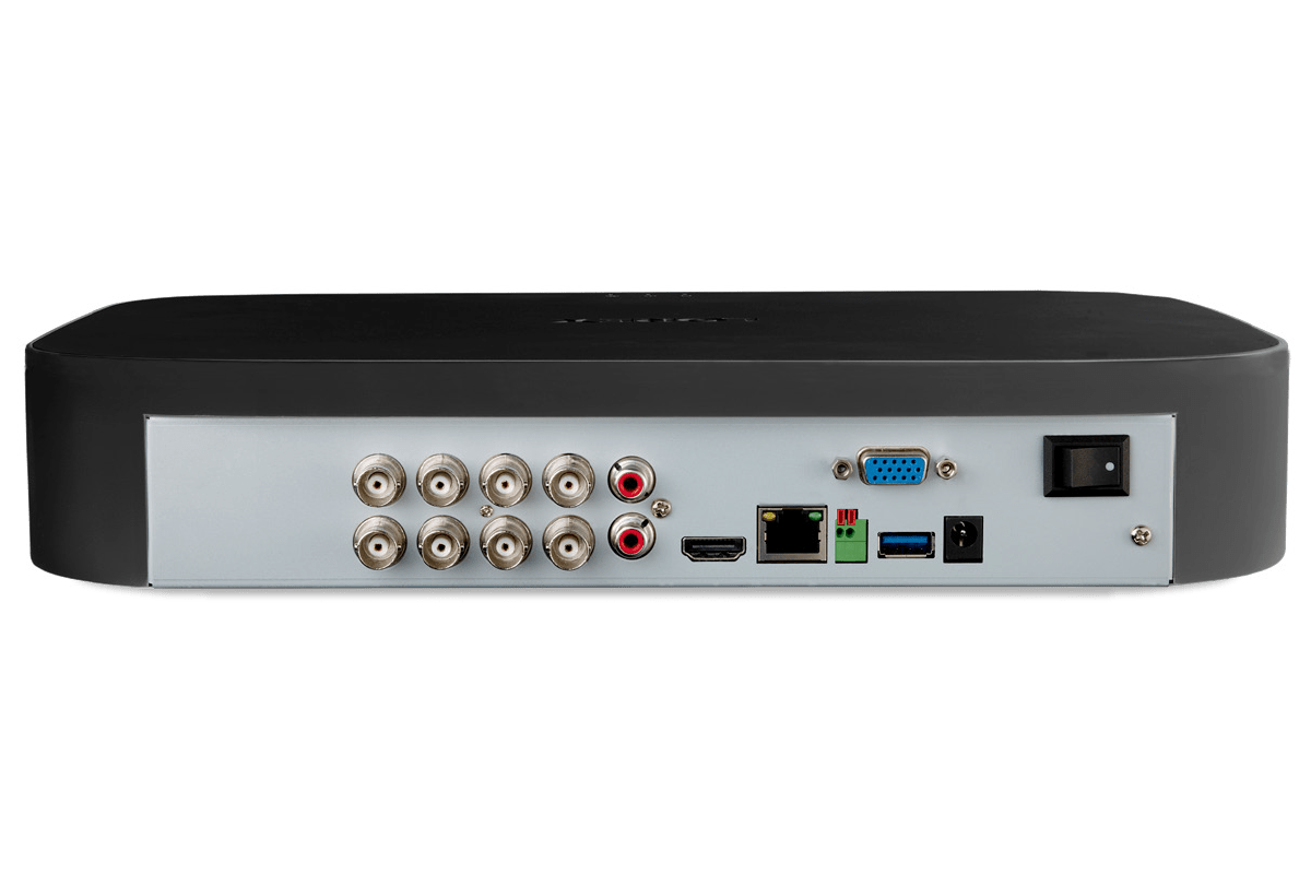4K 8-Channel 2TB Wired NVR System with Smart Deterrence and Smart Motion Detection Cameras