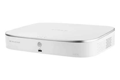 4K 8-channel 2TB Wired NVR System with Smart Deterrence Cameras