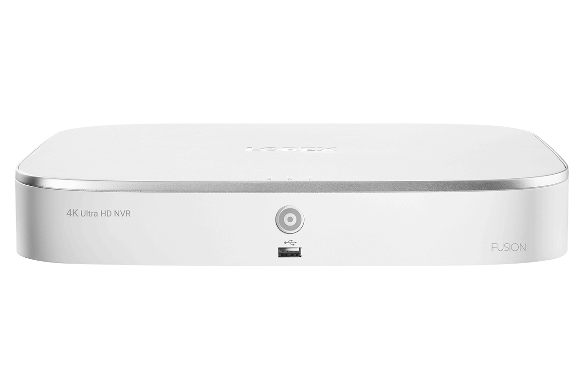 4K 8-Channel Network Video Recorder with Smart Motion Detection, Voice Control and Fusion Capabilities