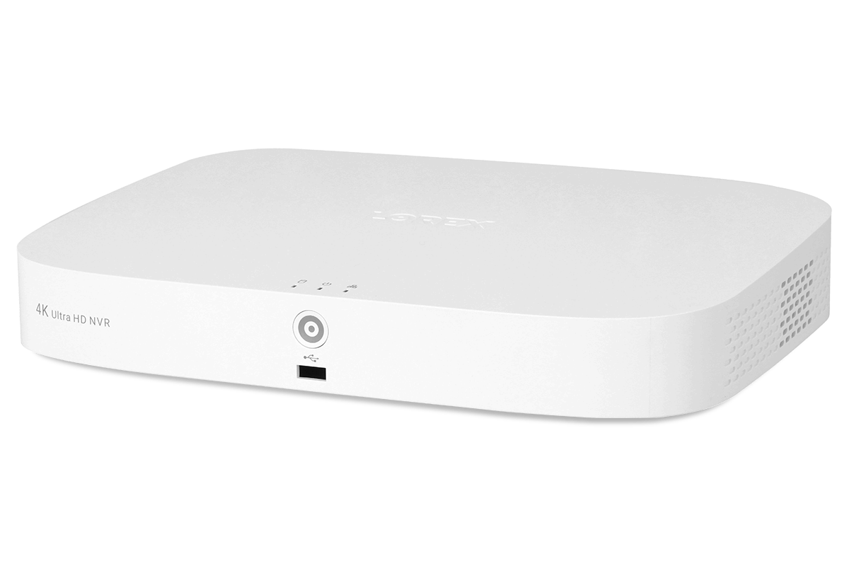 4K 8-Channel NVR with Smart Motion Detection, Voice Control and Fusion Capabilities, 2TB HDD