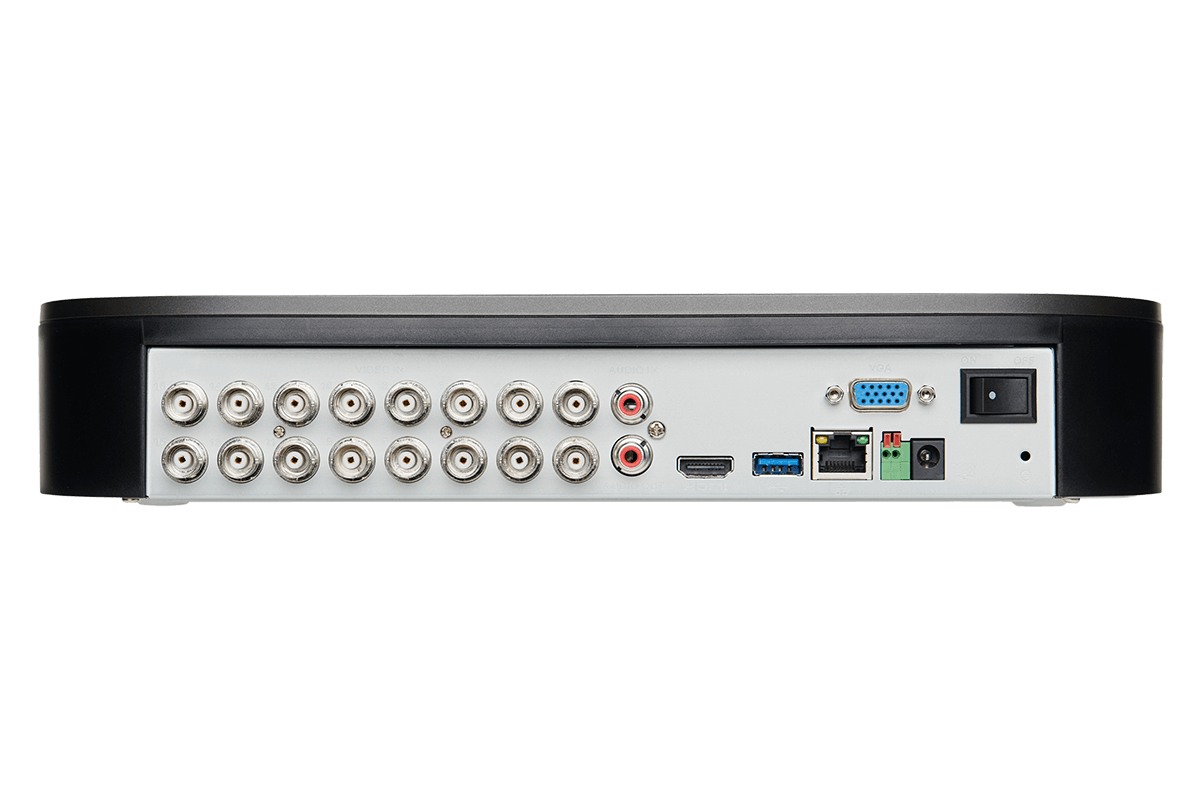 4K Ultra HD 16 Channel Digital Video Recorder with Smart Motion Detection, Smart Home Voice Control and 2TB HDD