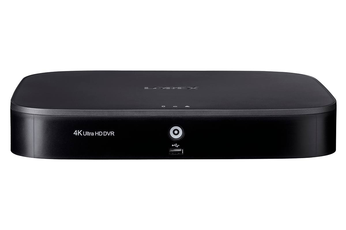 4K Ultra HD 8 Channel Security DVR with Advanced Motion Detection Technology and Smart Home Voice Control, 1TB Hard Drive