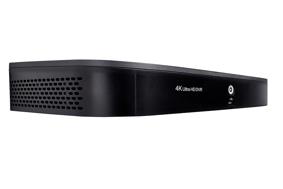 4K Ultra HD 8 Channel Security DVR with Advanced Motion Detection Technology and Smart Home Voice Control, 1TB Hard Drive