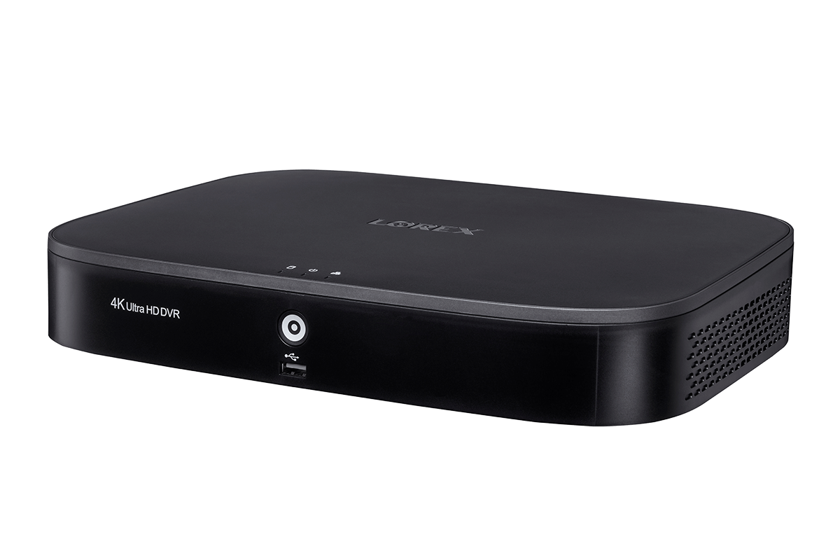 4K Ultra HD 8 Channel Security DVR with Advanced Motion Detection Technology and Smart Home Voice Control, 2TB Hard Drive