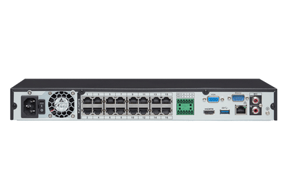 4K Ultra HD 8 Channel Security NVR, 2TB Hard Drive, POE, Records 4K (4 x 1080p) at 30FPS with Audio Recording