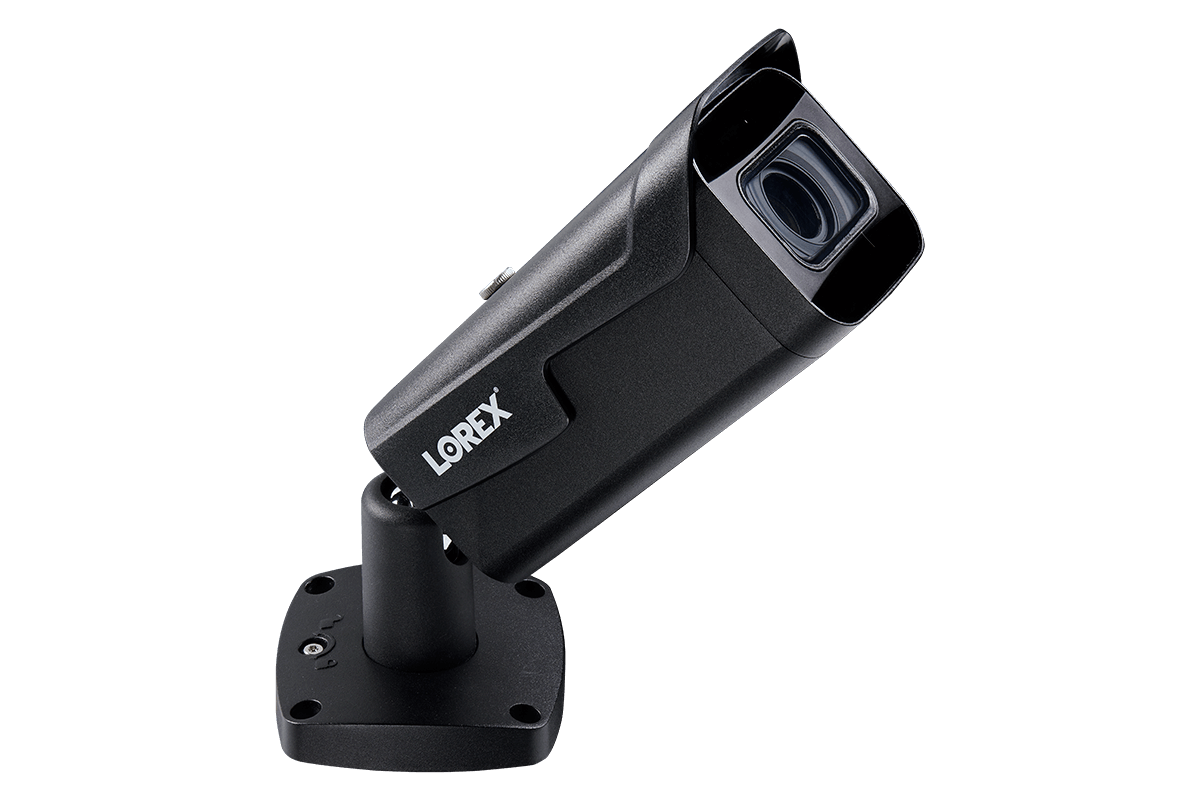 4K Ultra HD Resolution 8MP Motorized Varifocal Outdoor 4x Optical Zoom IP Camera with Real-Time 30FPS Recording and 2-Way Audio
