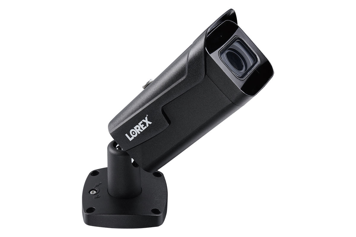4K Ultra HD Resolution 8MP Motorized Varifocal Outdoor 4x Optical Zoom IP Camera with Real-Time 30FPS Recording and 2-Way Audio