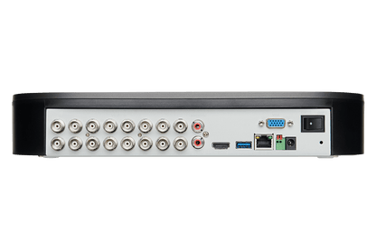 4K Ultra HD Security System with 16-Channel DVR and Ten 4K (8MP) Active Deterrence Cameras featuring Smart Motion Detection and Smart Home Voice Control