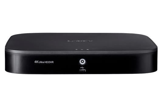 4K Ultra HD Security System with 4K (8MP) Active Deterrence Cameras featuring Advanced Person/Vehicle Detection