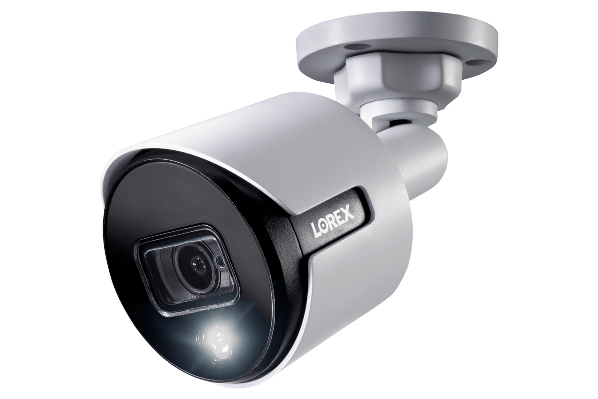 4K Ultra HD Security System with 8-Channel DVR and Four 4K (8MP) Active Deterrence Cameras featuring Smart Motion Detection and Smart Home Voice Control