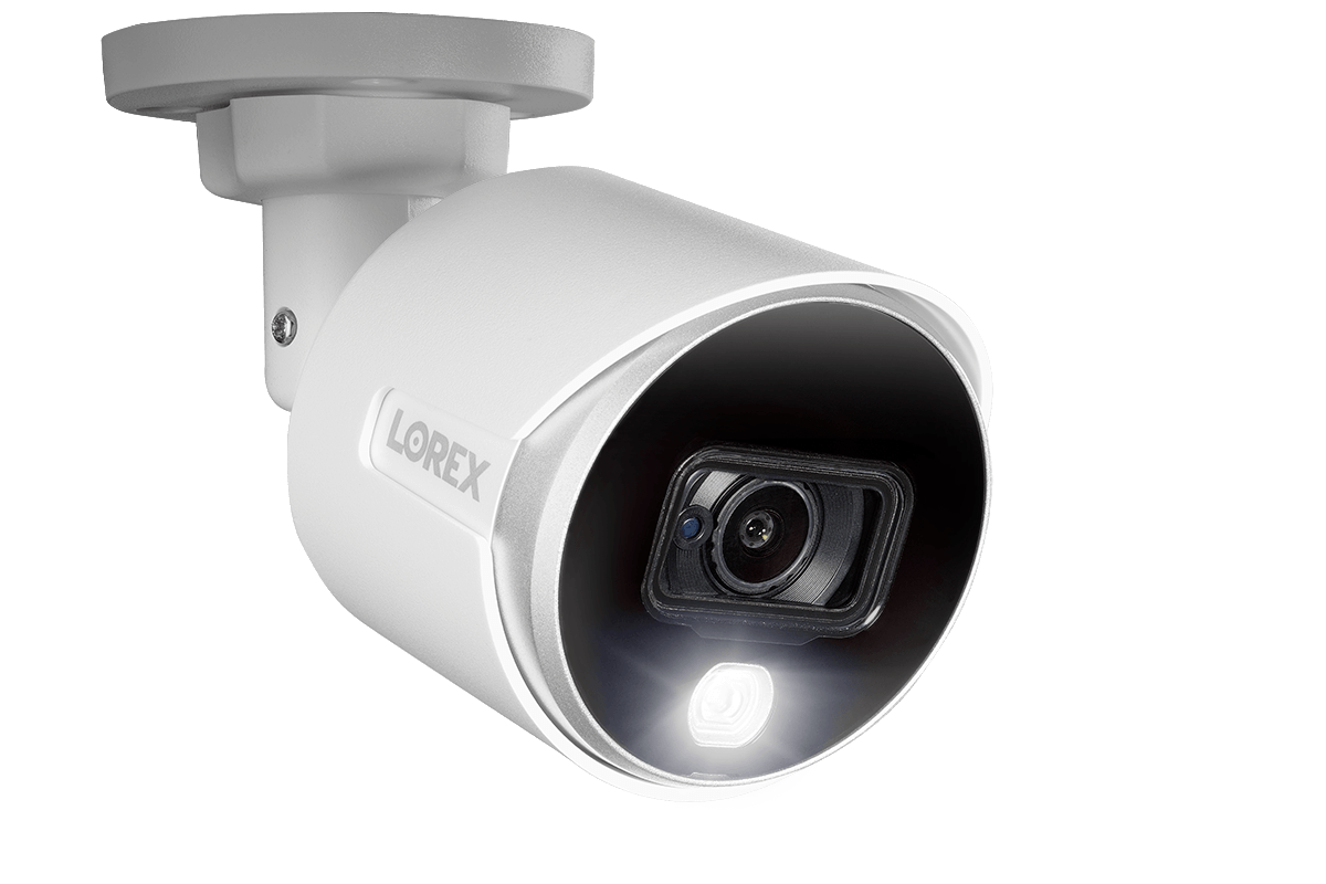 4K Ultra HD Security System with Eight 4K (8MP) Active Deterrence Cameras featuring Smart Motion Detection and Smart Home Voice Control