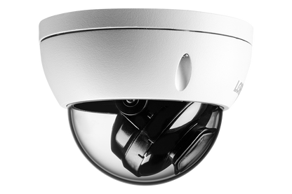 Lorex Elite Series NVR with A10 IP Dome Cameras - 4K 16-Channel 6TB Wired System