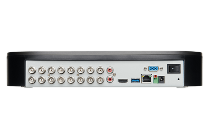 4K 16-Channel Wired DVR with Smart Motion Detection and Smart Home Voice Control