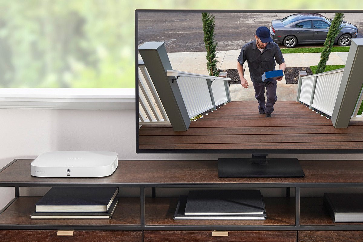 8-Channel Fusion NVR System with 4K (8MP) IP Dome Cameras with Listen-In Audio
