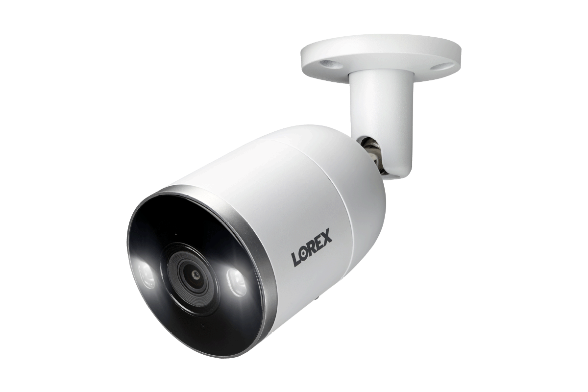 8-Channel Fusion NVR System with Dome and Bullet Smart Deterrence 4K IP Cameras