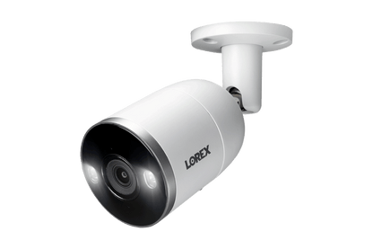 8-Channel Fusion NVR System with Dome and Bullet Smart Deterrence 4K IP Cameras
