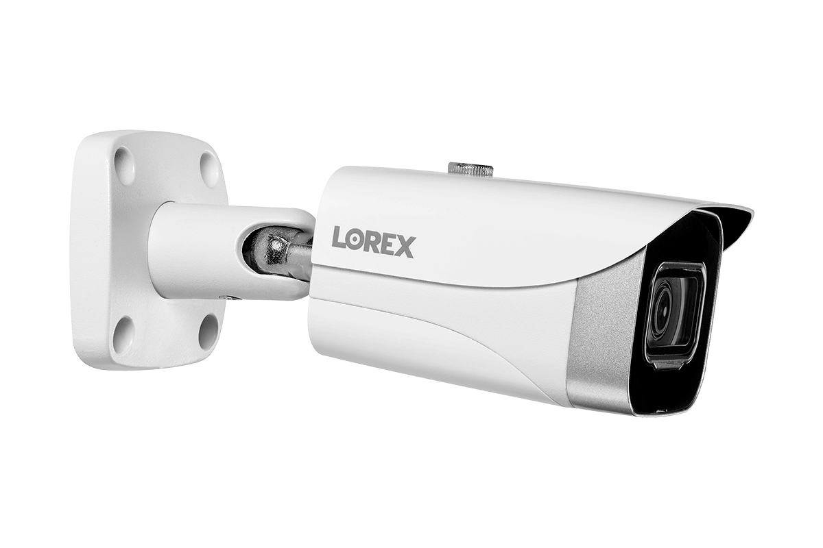 8-Channel NVR Fusion System with Four 4K (8MP) IP Cameras, 2K Wi-Fi Video Doorbell, and Smart Sensor Starter Kit