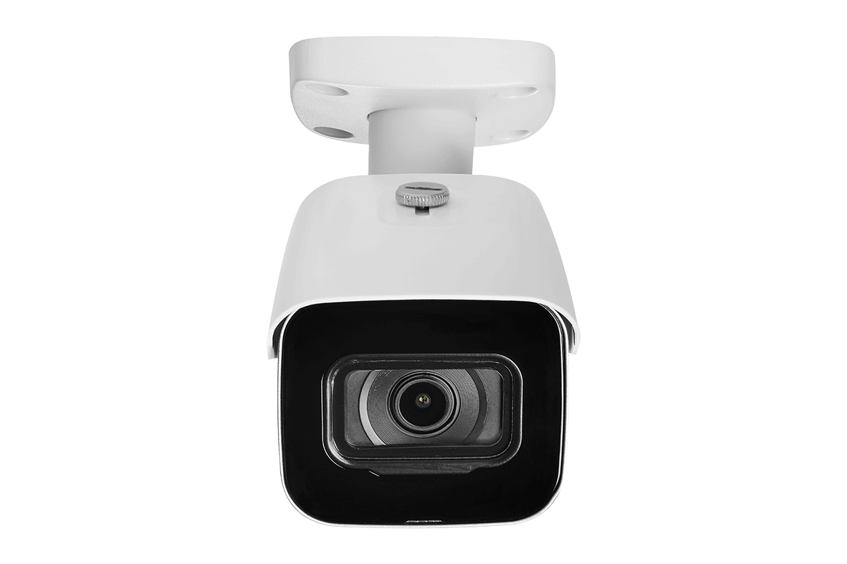 8-Channel NVR Fusion System with Four 4K (8MP) IP Cameras, 2K Wi-Fi Video Doorbell, and Smart Sensor Starter Kit