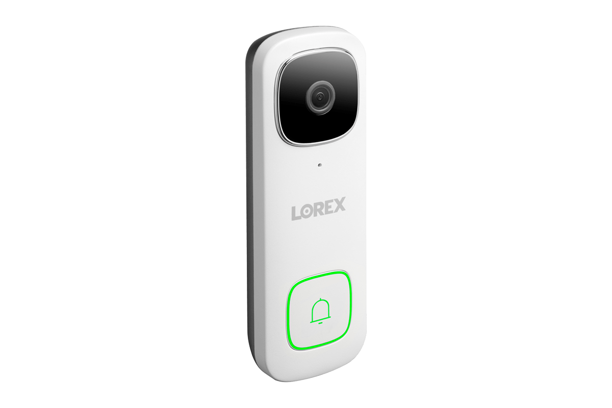 8-Channel NVR Fusion System with Four 4K (8MP) IP Cameras, 2K Wi-Fi Video Doorbell, and Smart Sensor Starter Kit