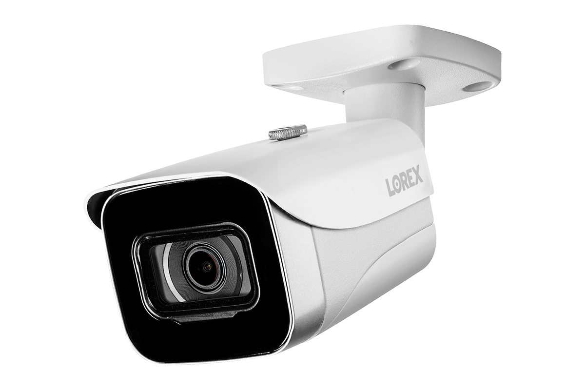 8-Channel NVR Fusion System with Four 4K (8MP) IP Cameras and 2 Wi-Fi Cameras