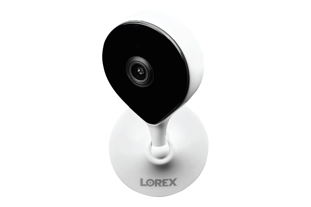 8-Channel NVR Fusion System with Six 4K (8MP) IP Cameras, HD Smart Indoor Wi-Fi Security Camera and Wi-Fi Floodlight Camera