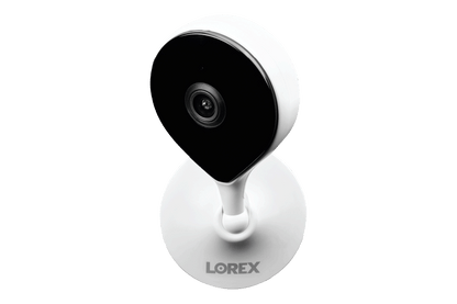8-Channel NVR Fusion System with Six 4K Smart Deterrence IP Dome Security Cameras, Wi-Fi Floodlight and Indoor Camera
