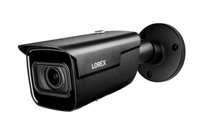Lorex 4K IP Wired Bullet Security Camera with Motorized Varifocal Lens and Real-Time 30FPS Recording