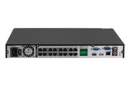 Lorex Fusion Series 4K 16 Camera Capable (Wired or Fusion Wi-Fi) 6TB Wired NVR System with H13 Bullet Cameras