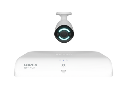 4K+ (12MP) IP Security Cameras with 16-Channel (8 Wired, 8 Wi-Fi) Fusion Recorder