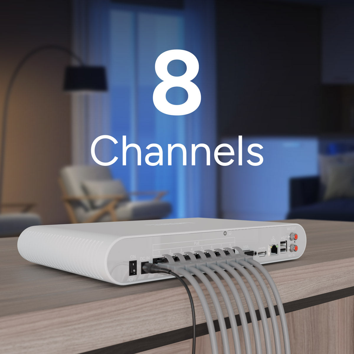 Lorex Connect 4K 8-Channel NVR - 1TB