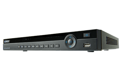 4K Ultra HD 16 Channel Security NVR, 3TB Hard Drive, POE, Records 4K (4 x 1080p) at 30FPS, with Audio Recording