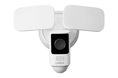 Lorex Fusion Series 4K 16 Camera Capable (Wired or Fusion Wi-Fi) 4TB Wired NVR System with Eight H14 IP Bullet Cameras, One 2K Battery-Operated Doorbell, and One 2K Outdoor Floodlight