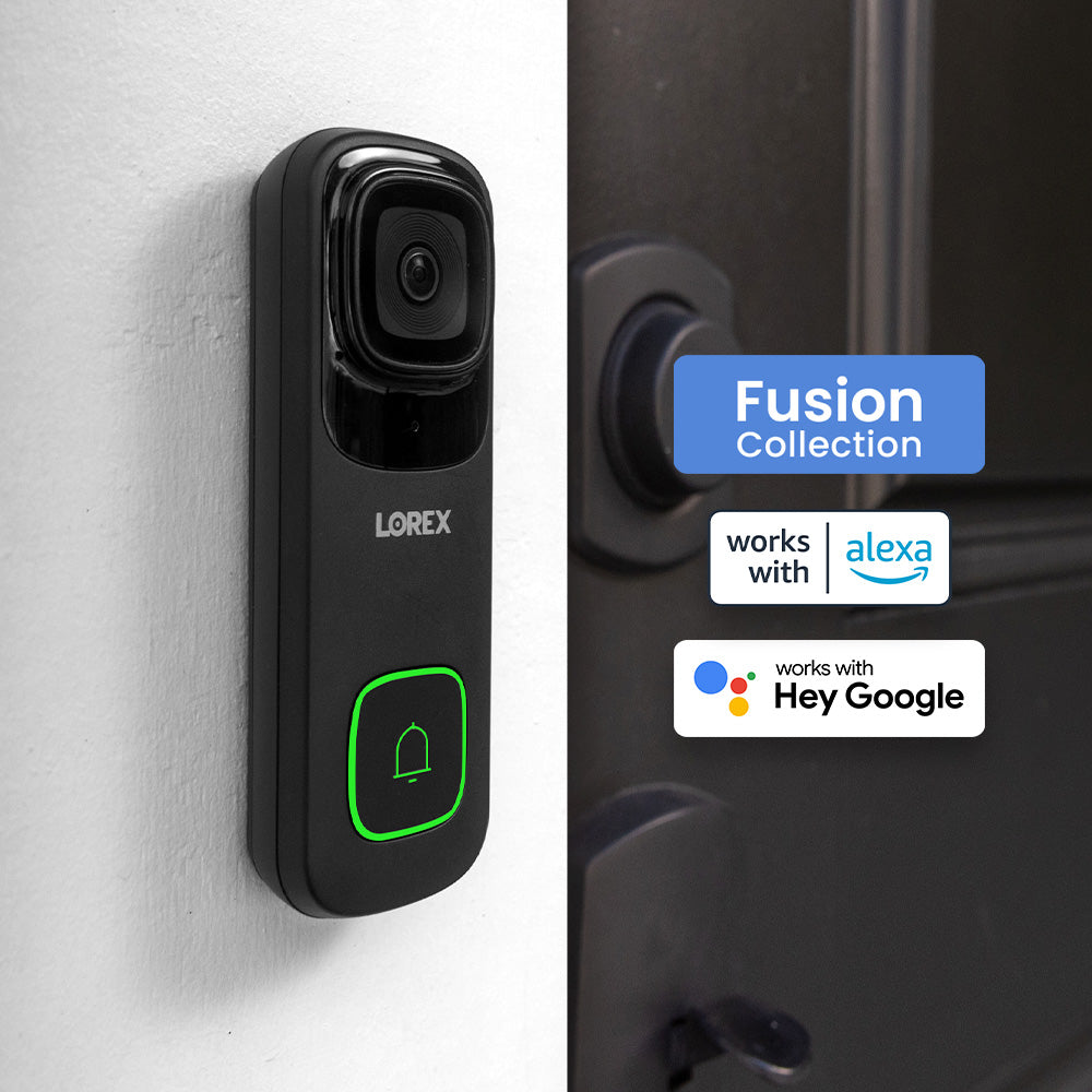 Lorex 4K Wi-Fi Video Doorbell (Wired, 32GB)
