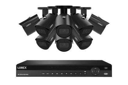 Lorex Elite Series 4K 16 Camera Capable 6TB Wired NVR System with 4MP (2K) A4 IP Bullet Cameras