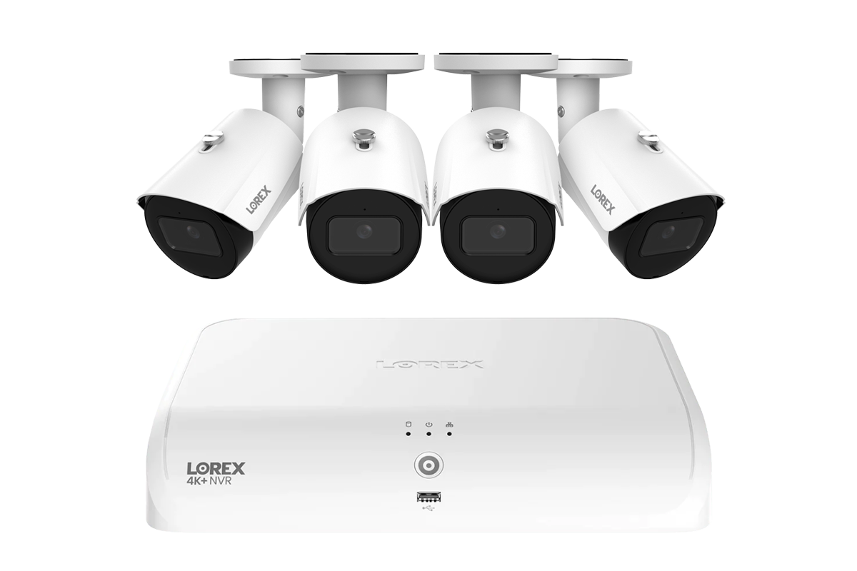 Lorex Fusion Series 4K+ 16 Channel (8 Wired + 8 Fusion Wi-Fi) 2TB Wired System with A14 Wired 4K IP Bullet Cameras