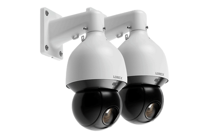 4K Ultra HD IP Pan-Tilt-Zoom Camera with 25x Optical Zoom and Color Night Vision