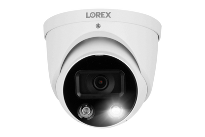 Lorex Fusion Series 4K 16 Camera Capable (Wired or Fusion Wi-Fi) 4TB Wired NVR System with H13 IP Dome Cameras