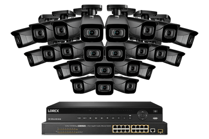 32-Channel NVR System with 4K (8MP) IP Cameras